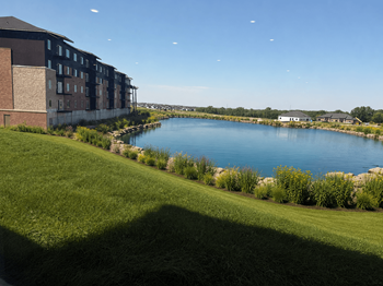Private pond with nature trails